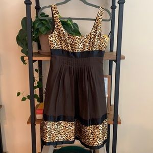 Kathryn Conover leopard dress